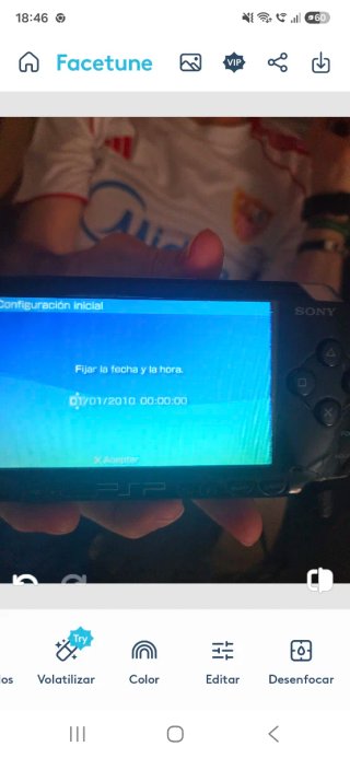 Sony PSP Negra + 7Juegos + Tarjeta Memoria+ funda