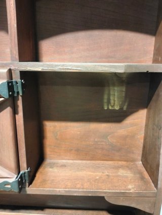 Aparador Alacena Rústica de Madera con Herrajes