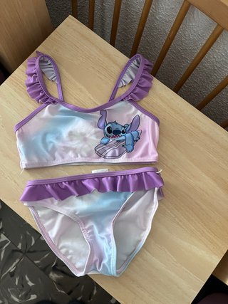 Bañador niña morado Stitch 122/128 cm