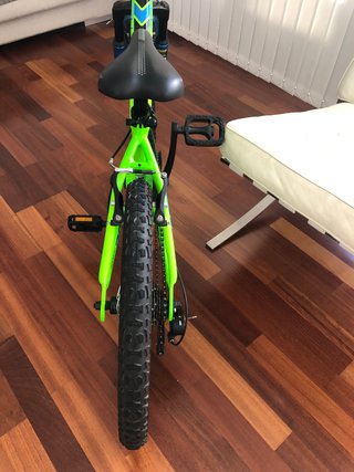 Bici montaña Megamo 20” verde/azul