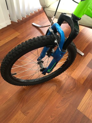 Bici montaña Megamo 20” verde/azul