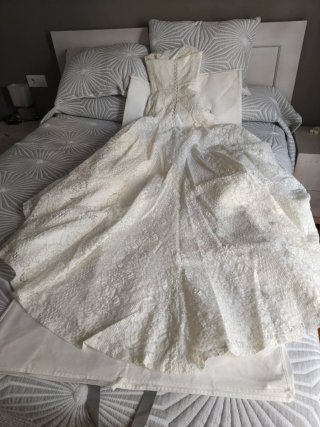 Vestido de Novia Blanco Encaje