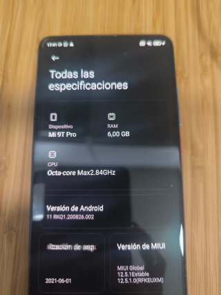 Teléfono Móvil Xiaomi Mi9T Pro