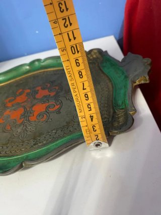 Vassoio Veneziano Vintage Decorato