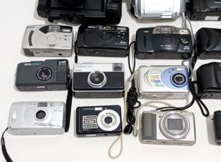 Lote de 18 Cámaras Mezcladas para colección o piez