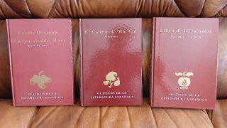 Lote 3 Libros Clásicos Literatura Española
