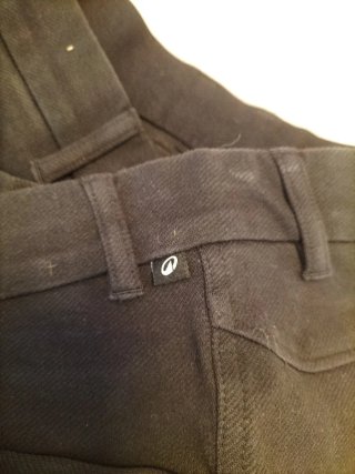 Pantalones de equitación negros talla L