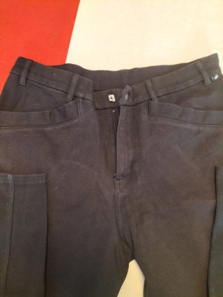 Pantalones de equitación negros talla L