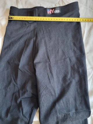 NY Legs Leggings Talla S/M Negros