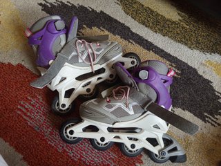 Patines en línea Oxelo Morado T-35/36