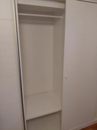 Armario blanco puertas correderas