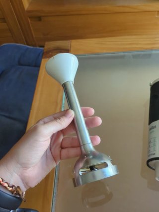 Batidora de mano con accesorios