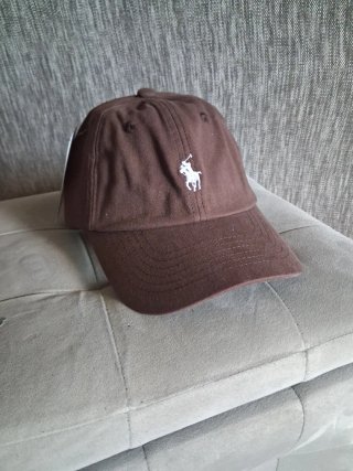 Cappellino Polo Ralph Lauren Marrone Brown