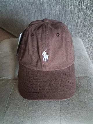 Cappellino Polo Ralph Lauren Marrone Brown