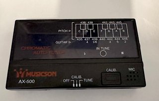 Afinador MusicSon AX-500 Cromático Vintage