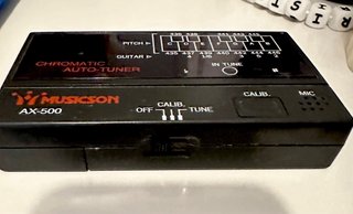 Afinador MusicSon AX-500 Cromático Vintage