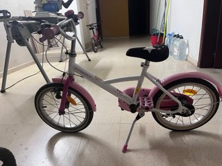 Bicicleta infantil rosa 16 pulgadas