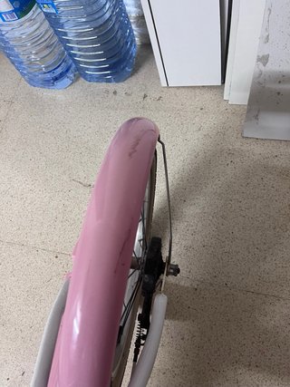 Bicicleta infantil rosa 16 pulgadas