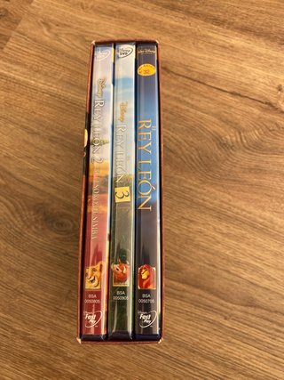 El Rey León Trilogía DVD Colección 3 Películas