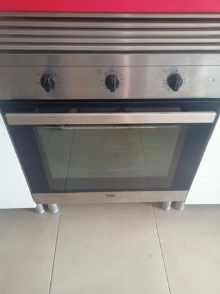 Lote 3 electrodomésticos:campana, vitro,horno