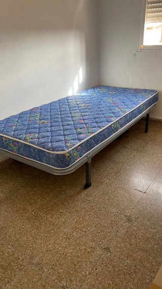 Somier y colchón individual
