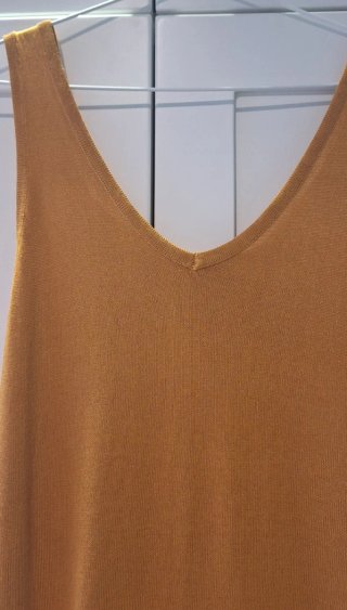 Vestido color mostaza talla única