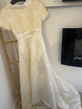 Vestido de Novia Rosa Clará Blanco