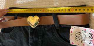 Shorts negros rotos Talla 34 (13-14 años)