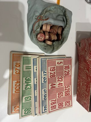Juego Lotería Antiguo Años 50
