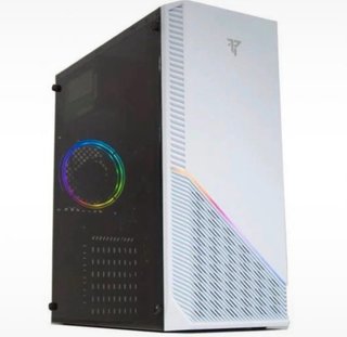 Torre PC Gaming Blanca y Negra