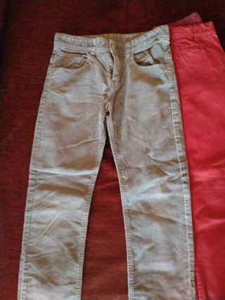 4 pantalones mássimo dutti, Benetton,Denim, Logg