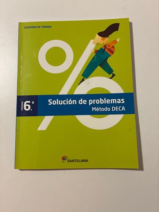 CUADERNO PROBLEMAS MÉTODO DECA 6 PRIMARIA