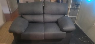 Sofá de 2 plazas gris