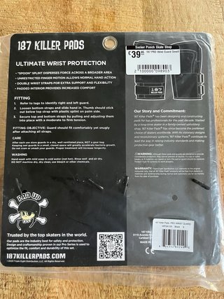 Muñequeras 187 Killer Pro Talla S