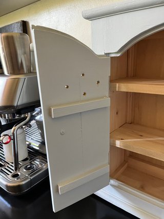 Credenzina legno fatta a mano