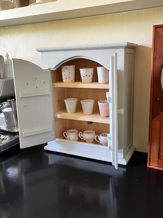 Credenzina legno fatta a mano