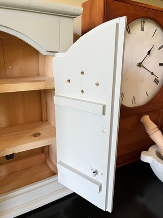 Credenzina legno fatta a mano