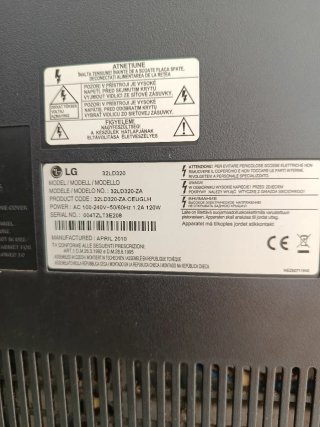 Televisor LG 32 Negro