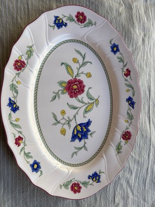 Fuente ovalada Villeroy Boch, Nueva a estrenar!