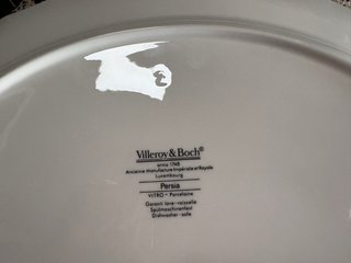 Fuente ovalada Villeroy Boch, Nueva a estrenar!