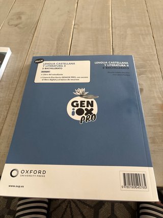 Lengua castellana y literatura II. Libro del es...