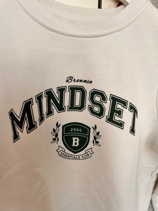 Sudadera Brownie Blanca
