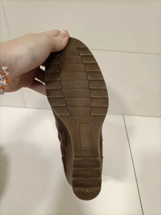Botas marrones con pelo