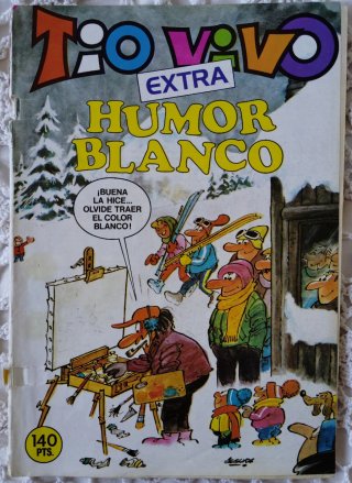 Lote 7 números revista TIO VIVO