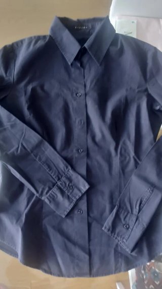 Camicia donna Sisley blu