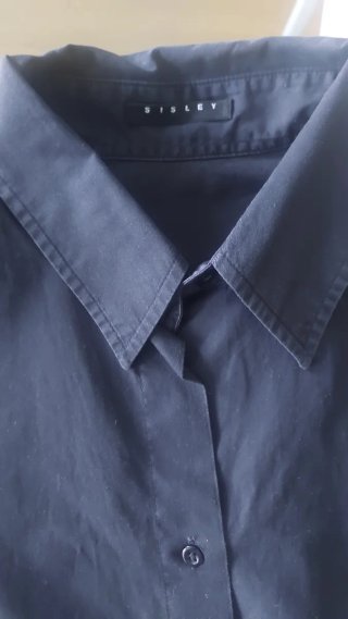 Camicia donna Sisley blu