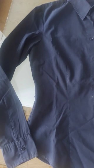 Camicia donna Sisley blu