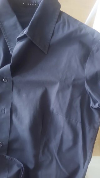 Camicia donna Sisley blu