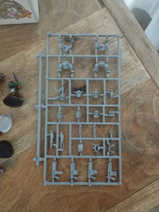 Warhammer 40k Space Ork Boyz y Marines espaciales