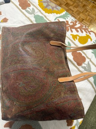 Borsa Etro Paisley Multicolor Marrone